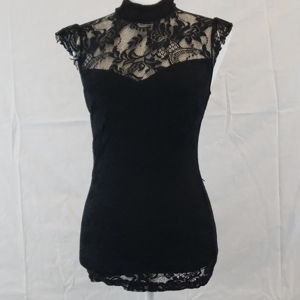 Lace Long Top/Small Dress